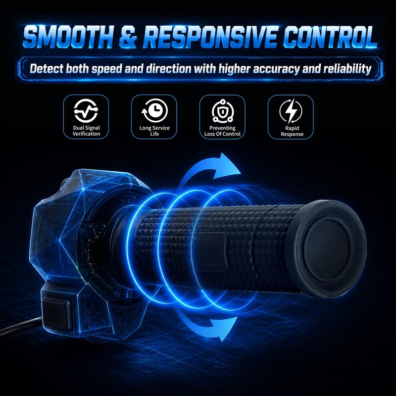 Axiniu 12V-60V Surron Throttle for Surron Light Bee X/S, Segway