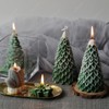 BASEMMAHER Christmas Tree Candle Silicone Mold 3D Epoxy Resin Casting