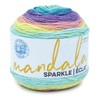 Lion Brand Yarn Mandala Sparkle Yarn, Serpens