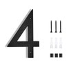 8 Inch House Numbers for Outside Modern | Large Floating