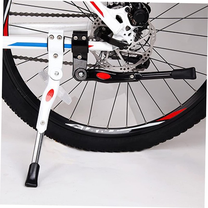 Tofficu 1 Set Aluminum Alloy Bike Kickstand Durable Cycling Stand