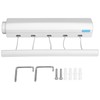 Retractable Clothesline, Plastic Adjustable Clothes Drying Rope Hanger for Indoor