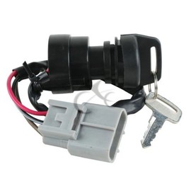 IGNITION KEY SWITCH Fits YAMAHA GRIZZLY 660 YFM660 2002 2003 2004 2005 2006 07 08 ATV