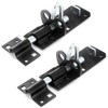 2 x Brenton Strong Sliding Padlock Shed Gate Door Bolt