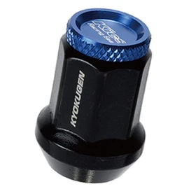 KYO-EI Extreme Penetration Nut with Aluminum Cap M12XP1.25 20 Blue HP3KU