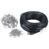 9milelake Heat Roof Gutter De-Icing Ice Snow Melter Cable Tape
