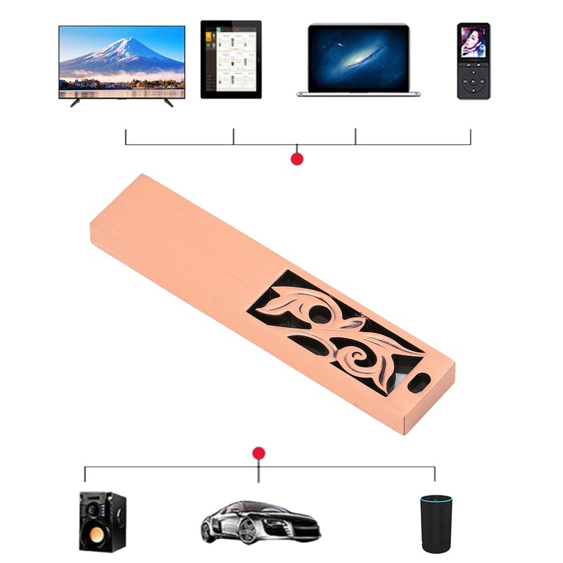USB Flash Drive 16GB/32G/64G/128G Thumb Metal 2.0 Portable Waterproof Metal