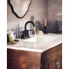 Moen Ronan Matte Black Two-Handle 4" Centerset Modern Bathroom Faucet