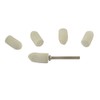 6pc Felt Polishing Wheel Cleaning Pads Tips 10mm Diameter with