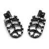 MZS Dirt Bike Foot Pegs, Motorcycle Wide Footpegs Front Pedal