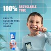 Dr. Bob Unflavored Anticavity Fluoride Toothpaste for Kids, Dentist-Recommended Toothpaste