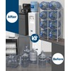 mocomax 5 Gallon Water Jug Rack, Detachable Water Bottle Holder