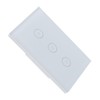 3 Gang Smart WiFi Light Switch Panel Touchable Wireless APP