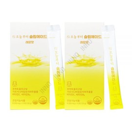 From today Starting today, Slimade Lemon Flavor 8000mg x 15 packs 1+1 / 오늘부터 슬림에이드 레몬맛 8000mg x 15포 1+1