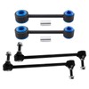 TRQ Front & Rear Sway Bar Stabilizer Link Set Compatible
