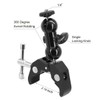 SLOW DOLPHIN Camera Clamp Mount Monitor Mount Bracket Super Clamp