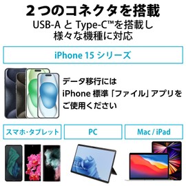 Elecom MF-CAU32032GSV USB Memory, 32 GB USB 3.2 (Gen1) Type-C Cap, Silver