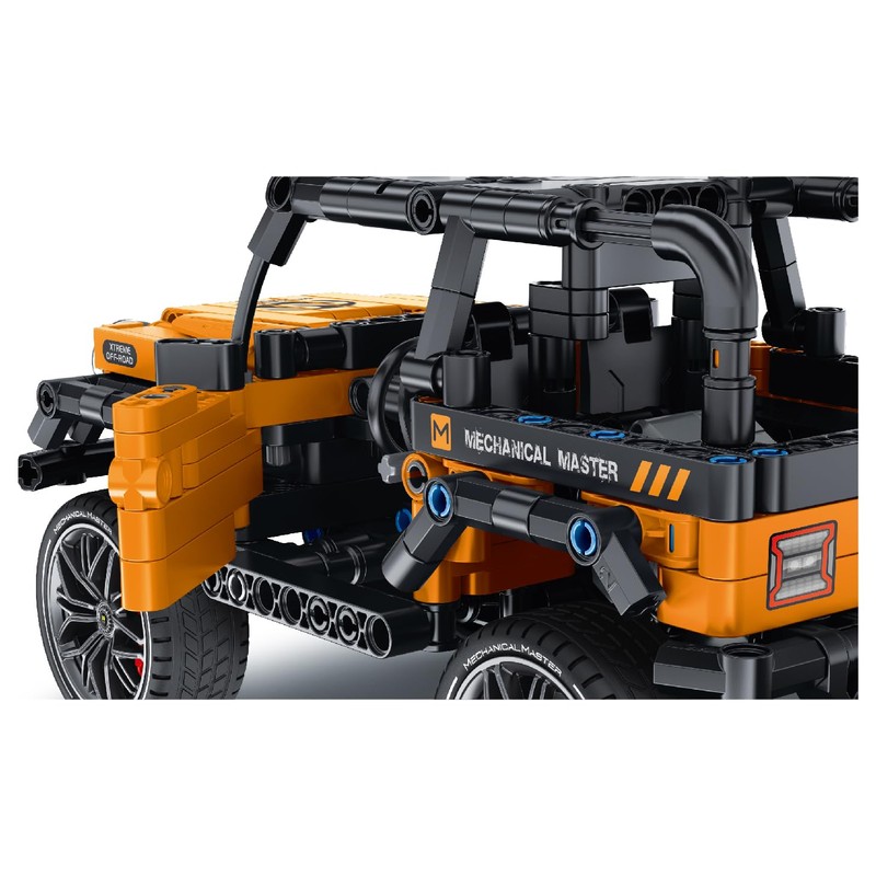 iM.Master 434-Piece Pull-Off Road Vehicle Orange