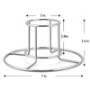 TeamFar Beer Can Chicken Holder - Stainless Steel Stand for