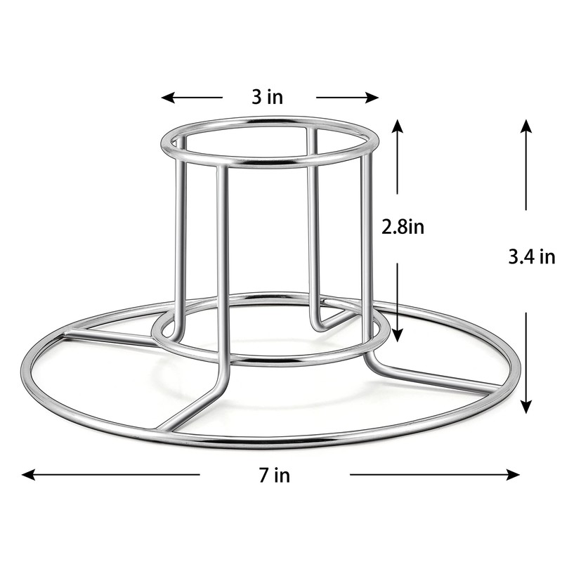 TeamFar Beer Can Chicken Holder - Stainless Steel Stand for
