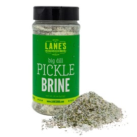 Lane's Pickle Brine Seasoning, All-Natural Pickle Seasoning For a Healthier Dishes to Accommodate Meats, Veggies, Seafood, Made in USA, 16 oz (453g)