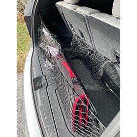 EACCESSORIES EA (Qty.2) Trunk Organizer Cargo Net for Honda Pilot 2016-2023 – Envelope Style Cargo Nets for SUV - Premium Mesh Car Trunk Organizer Vehicle Carrier Storage–Compatible with Honda Pilot