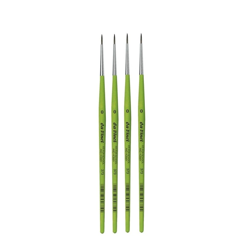 Da Vinci 373 Series Set of 4 Round Synthetic Brushes