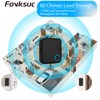 FOVKSUC Wireless Doorbell,Door bell Kits with 3 Receivers +2 Waterproof