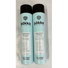 Bokka Botanika Replenishing Moisture Shampoo + Conditioner 10.1 oz BRAND NEW