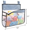 Bath Toy Organizer Multiple Ways to Hang, Extra Large Opening