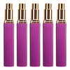 5pcs Travel Spray Bottles Eletrolytic Aluminium 12ml Refillable Perfume Bottles