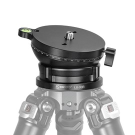 SWFOTO LB-90R Leveling Base Low Center of Gravity Head Aluminum Alloy Maximum Load 55.1 lbs (25 kg)