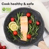 JEETEE Nonstick Frying Pans Set, Nonstick Omelette Skillet Set 3