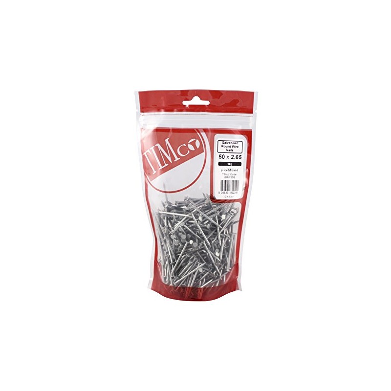 TIMCO Galvanized Round Wire Nail - 100 x 4.50-1kg Bag