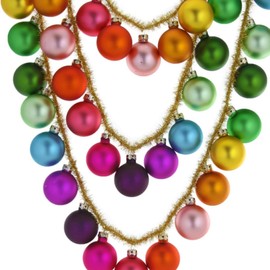 Cody Foster & Co Glass Rainbow and Gold Garland GS-023-G-L