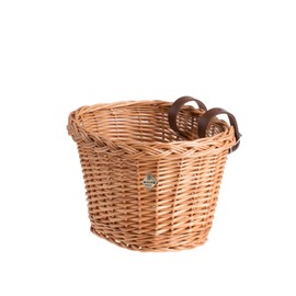 e-wicker24 Small Bicycle Basket for Children's Bike, Made of Willow