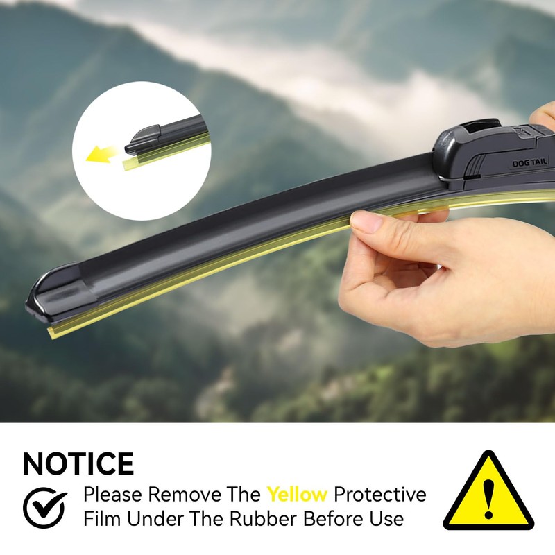 DOGTAIL 20"+ 20" Wiper Blades for Ford Explorer 2005-2010 Nissan