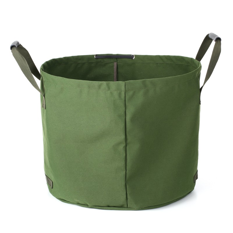 Collapsible Garden Bag Canvas Reusable Gardening Bag Water Resistant Garden