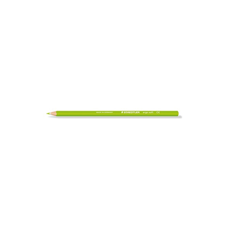 Staedtler Ergosoft Coloured Pencil - Light Green (Pack of 12)