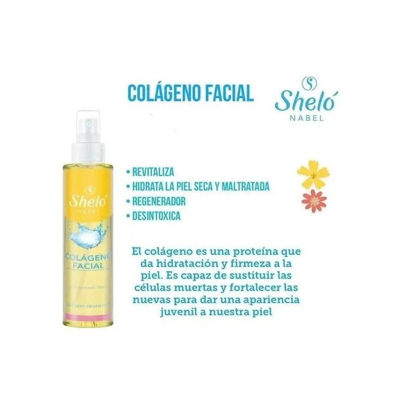 Tónico Facial Agua Rosas Mascarilla Puntos Negros Colagn