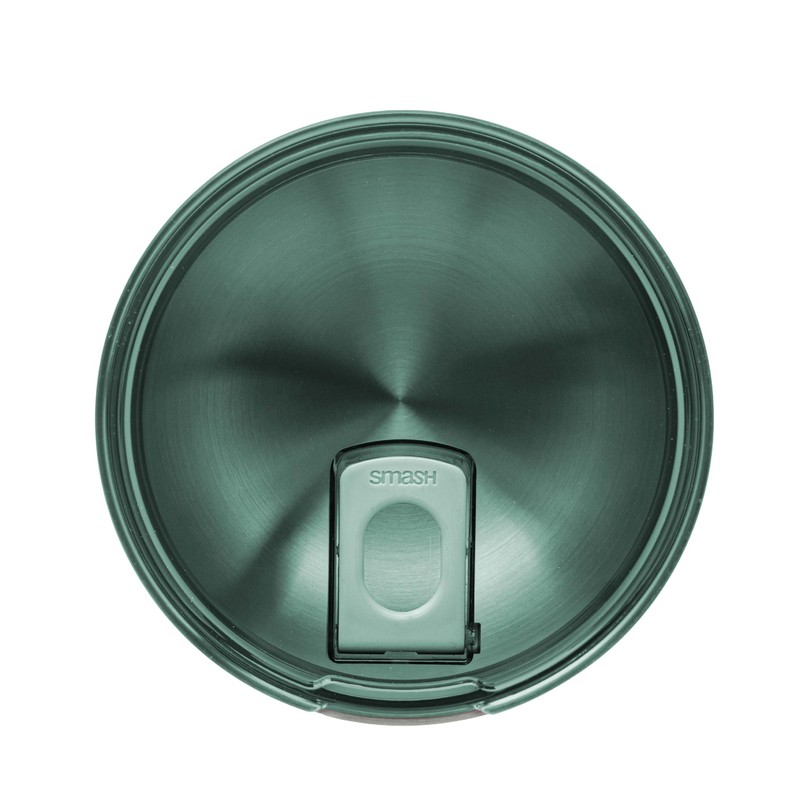 Smash Double Wall Microwave Safe Stainless Steel Bowl (Sage)