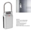 Password Key Box 4 Digit Combination Safe Metal Key Lock