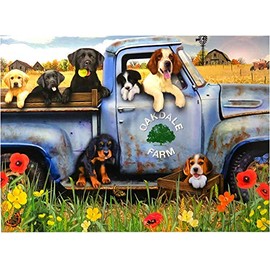Dog Day Afternoon 1000 Pieces Jigsaw Puzzles for Adults, Teens and Kids by Page Publications