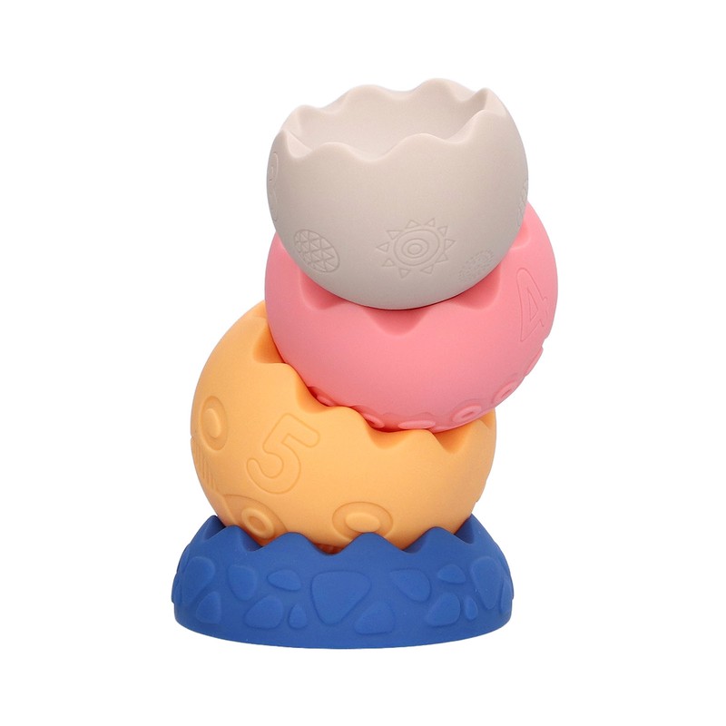 Stacking Ball Toy Portable Cute Elegant Baby Stacking Building Blocks