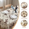 ANATTASOUL Western Cowboys Rectangle Tablecloth for Dining Table
