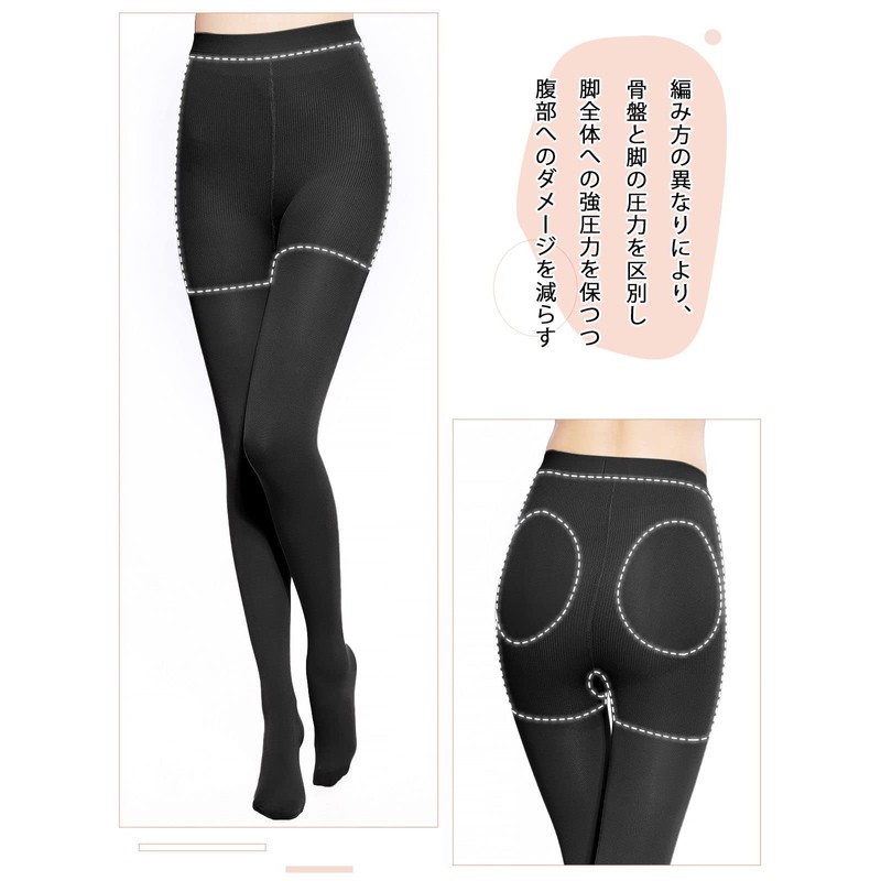 THREEGUN, Women's Compression Leggings, Firm, Tightening, Compression Leggings, Beautiful Leg