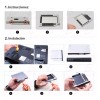 EGTMA 2 Piezas Adaptador Laptop Caddy Disco Duro Sata 2.5