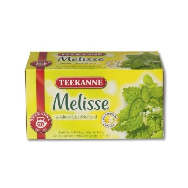 3x Teekanne (Melisse) melissa (each box 20 tea bags)