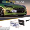 Anti-Theft License Plate Holder Compatible with Hyundai Elantra Sport 2017-2021