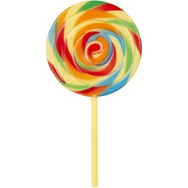 Smiffys Lollipop Sweetie Prop 28x14cm, Boys Fancy Dress, All Dress Up Accessories
